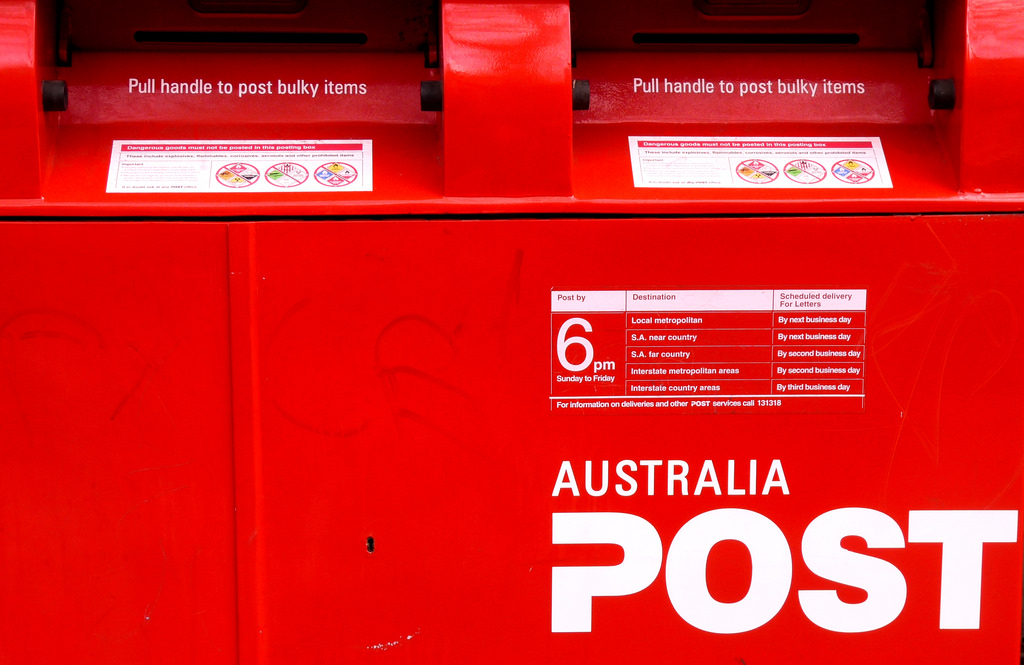 Australia Post post boxes